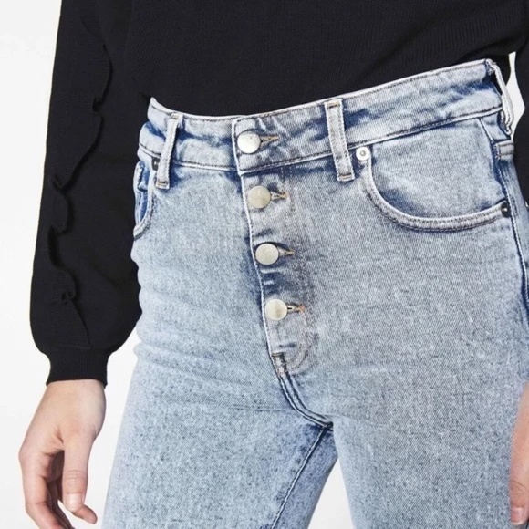 BA&SH Nila Bleuclair High-rise Skinny Jeans - Picture 2 of 6